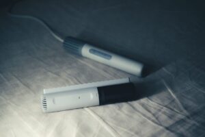 cado FOEHNふとん乾燥機とCleanerを並べた様子